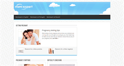 Desktop Screenshot of mamiexpert.com